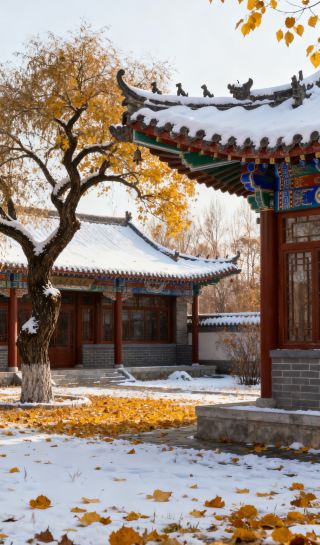 11月の綏化が神話に！黒土地の初冬の秘境、霧氷湿地＋民俗の煙火