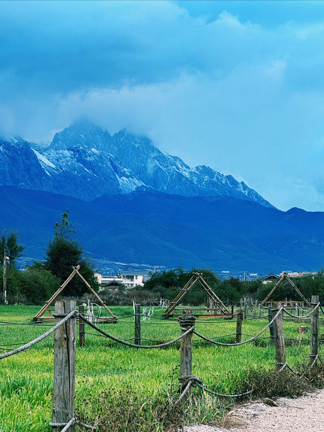 來麗江必拍雪山仙境