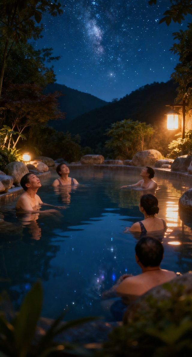 青林溫泉太厲害了！暖冬泡澡，快樂冒泡