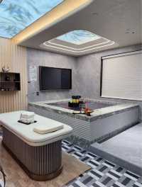 紅酒私湯唐山情侶約會已經next level了