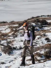 川西雪山整活，吃了牦牛肉，單穿一件是否抗凍