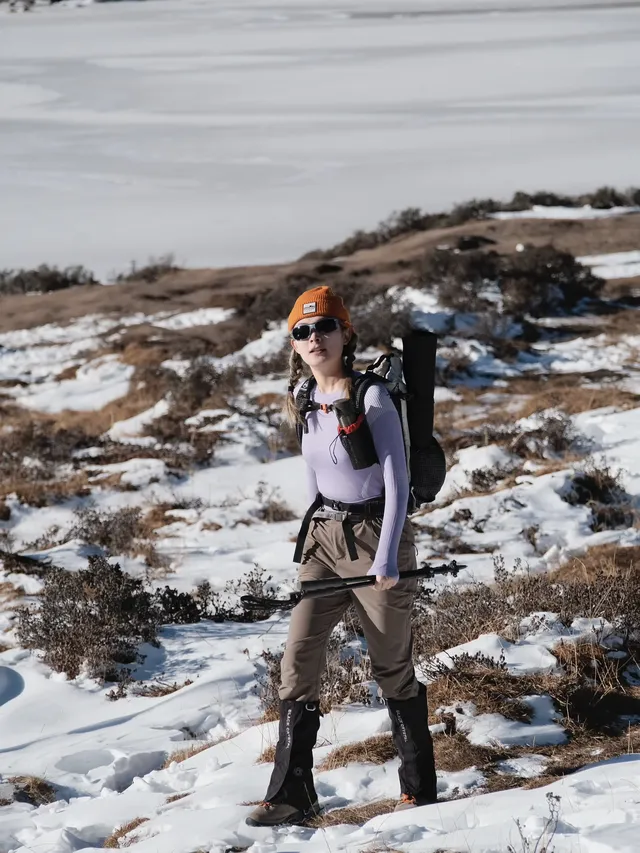 川西雪山整活，吃了牦牛肉，單穿一件是否抗凍