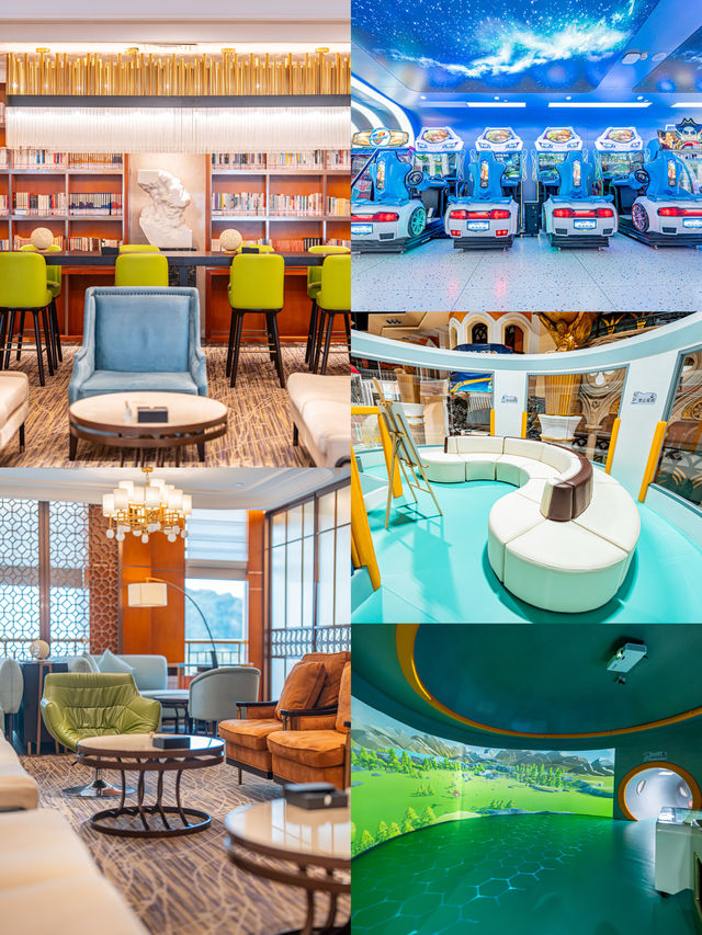 塘廈這家酒店太懂帶娃了！能泡溫泉、娃能撒歡，我還能坐著歇會兒