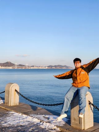 Dalian Winter Sea｜Stunning Photo Spots on Both East and West Sides of the Cross-Sea Bridge