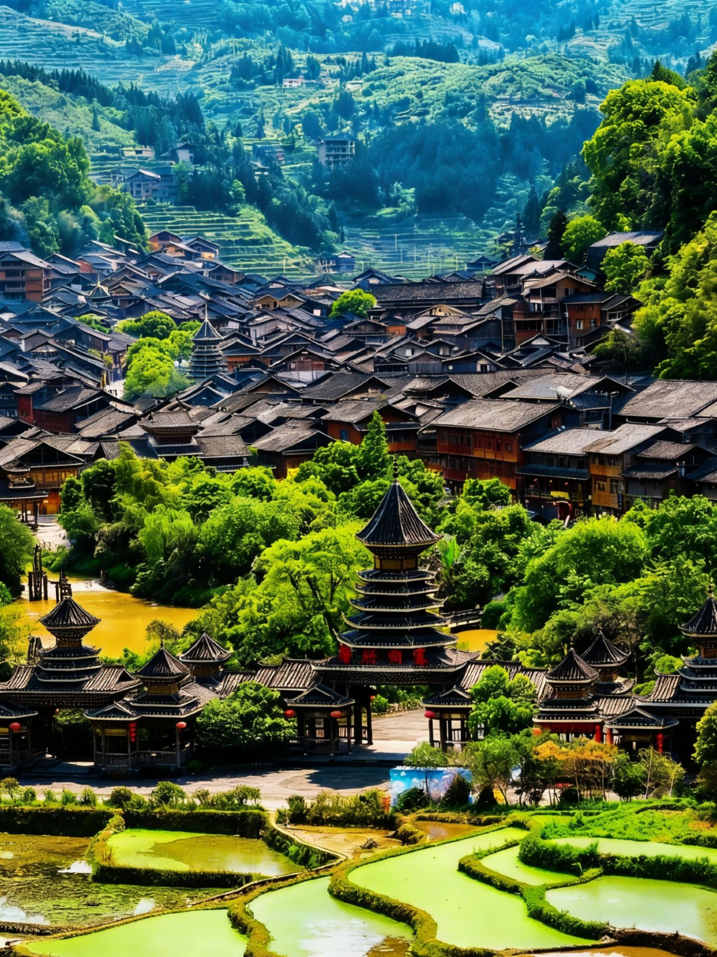 Go to Zhaoxing Dong Village for the Qingming Festival! 2026 Latest Free Admission Policy + Rainy Day Travel Guide