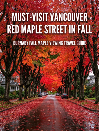 Vancouver Maple Viewing 5 | Burnaby's viral red maple street, autumn's highlight is about to debut