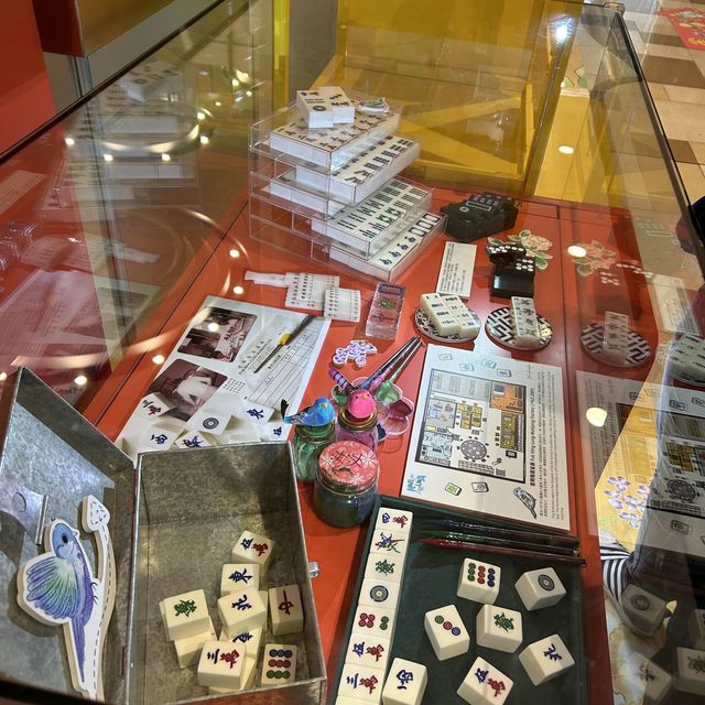 黃大仙南館的特大麻雀展🀄️🎲