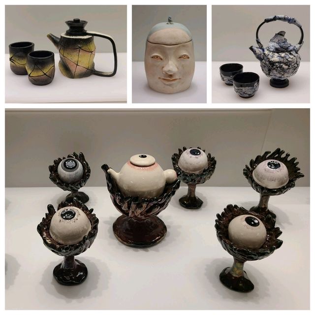 大開眼界👀陶瓷茶具創作展☕️👍