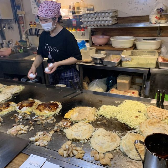 Authentic Okonomiyaki experience in Hiroshima 