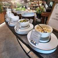 greenhouse breakfast at Dusit Thani