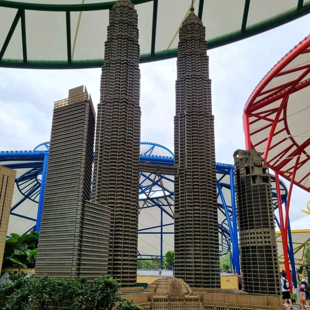 Miniland With Shelters in Legoland Malaysia 