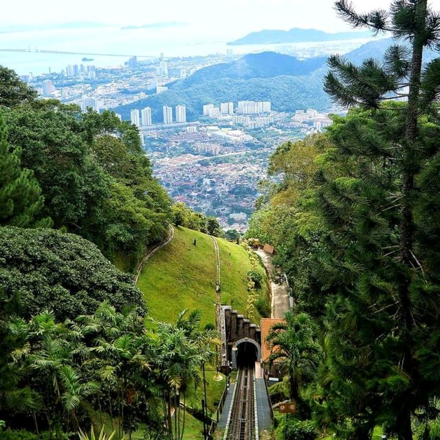 Penang Hill in a beautiful day