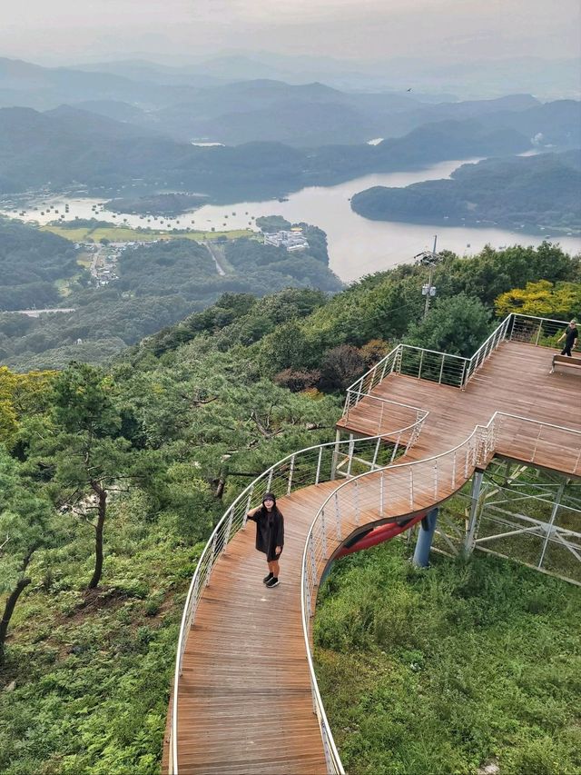 뷰도 대박! 데크길도 멋진 한반도지형전망공원🇰🇷