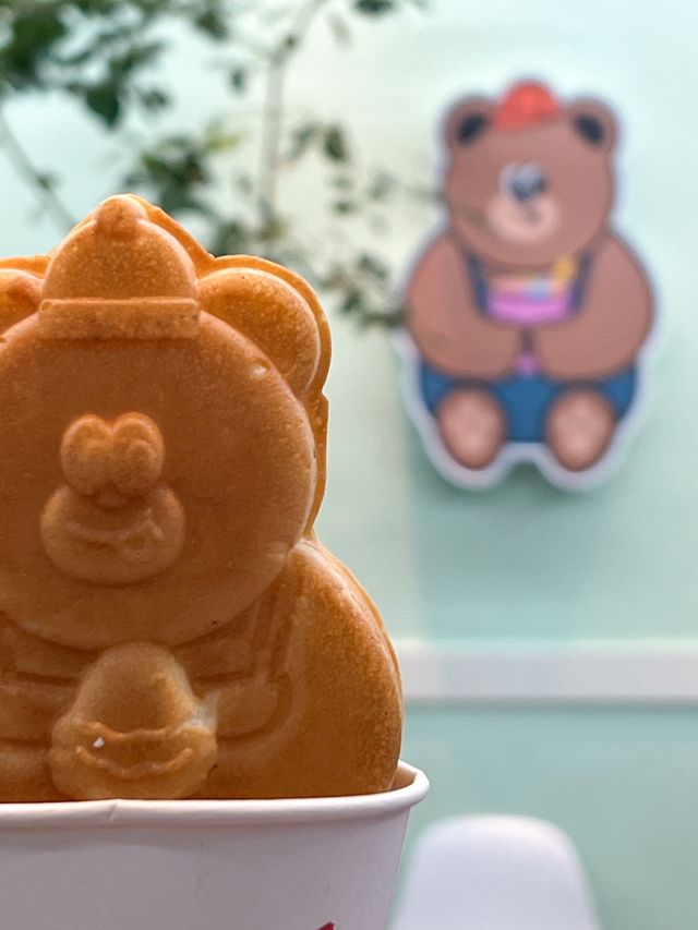 여러가지 맛의 구슬 아이스크림을 즐길 수 있는 구르르🐻