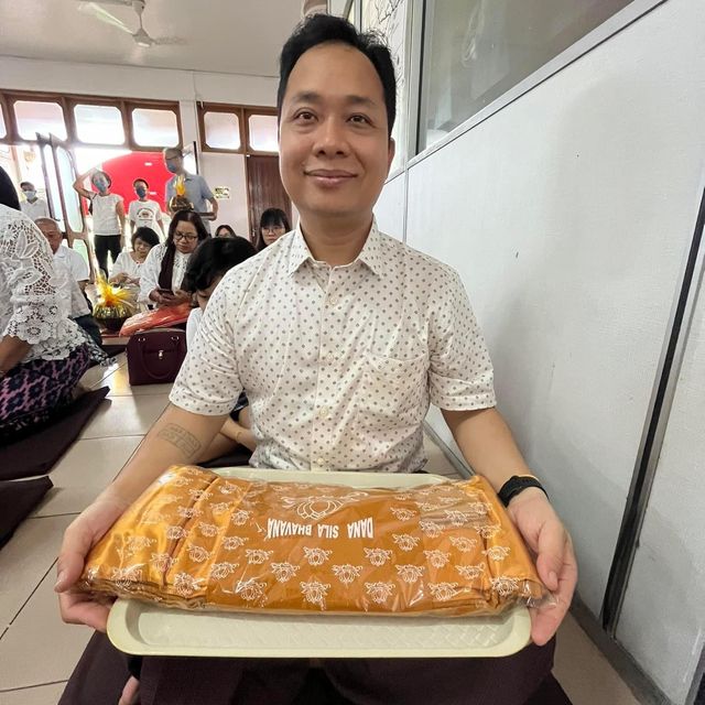 Khahtina celebration in Penang City , malaysi