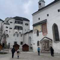 The Hohensalzburg Fortress an eye catcher! 