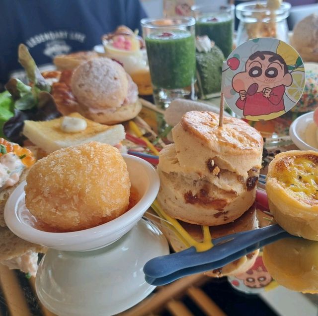 香港美食🍮愉景灣酒店✨蠟筆小生主題超高質下午茶😍