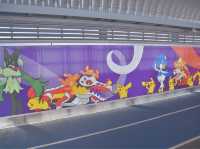 成田空港第3ターミナルのポケモンロード