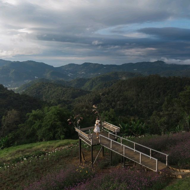 วิวสวยแบบไม่มีอะไรกั้น | ที่พักหลักร้อยม่อนแจ่ม 