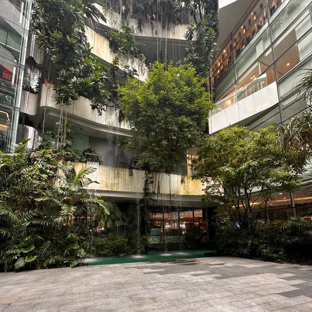 A beautiful jungle style mall in Bangkok 