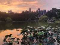 台北｜🌳🌅 Dahu Park 大湖公園