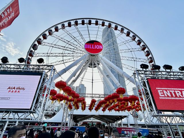 Central Observation Wheel during Lunar New Year