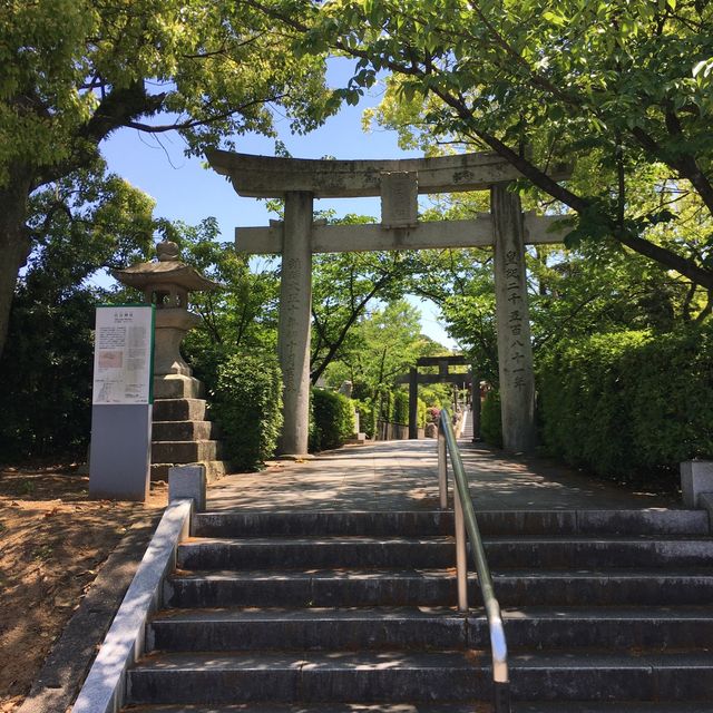 山王公園内にある神社【日吉神社】