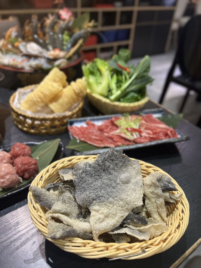  高水準抵食海鮮手切牛火鍋二人餐🍲