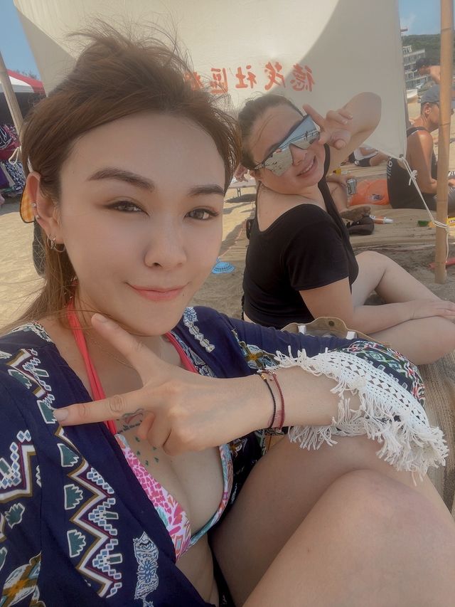 位於三芝區的白沙灣海水浴場
