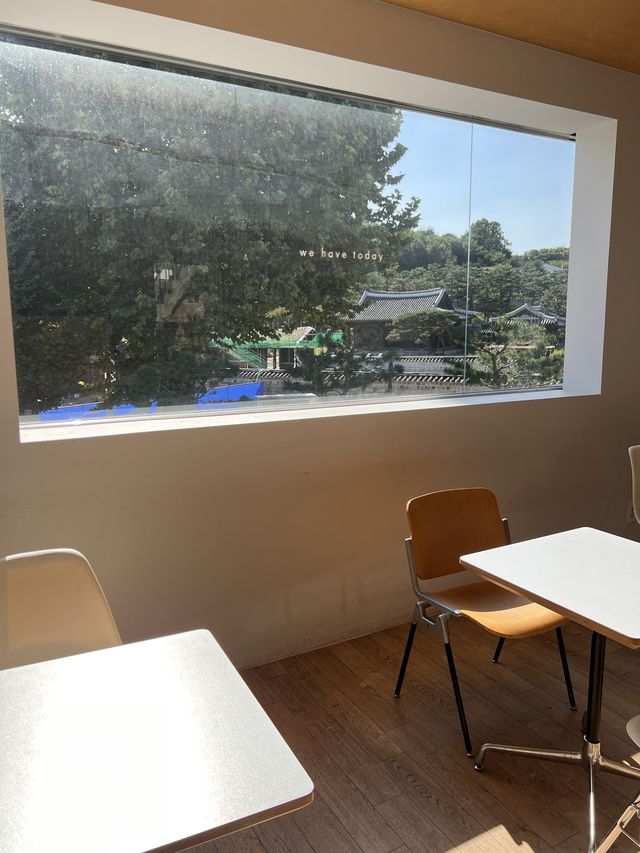 韓国【水原】韓屋ビューが綺麗なオシャレカフェ