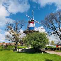 🇳🇱荷蘭萊頓Leiden🖼️🎡市區風車美景📍 Molen De Valk Molenmuseum De Valk