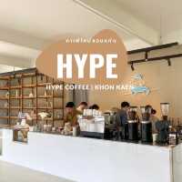 hype coffee คาเฟ่ใหม่ย่านกังสดาล มข ☕️✨(Pet friend