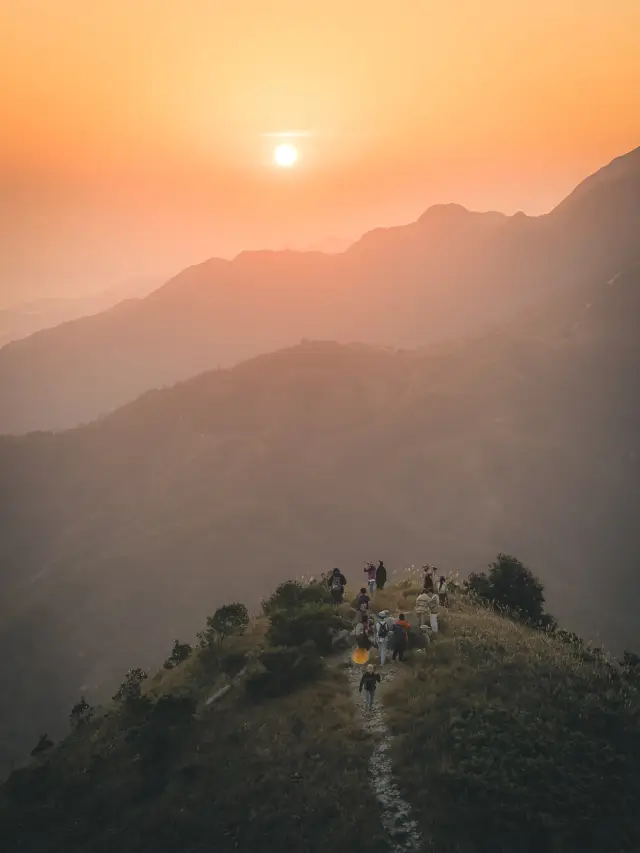 Sunset at sunset mountain