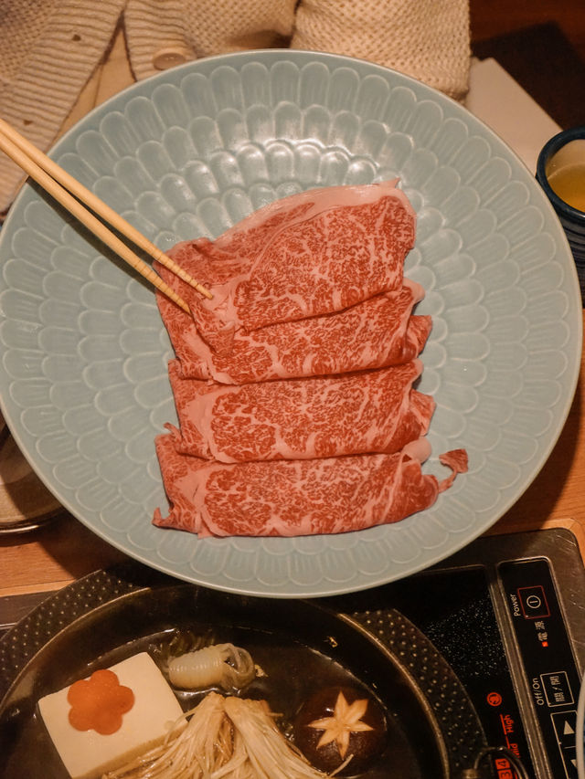 三度入選米芝蓮推介壽喜燒