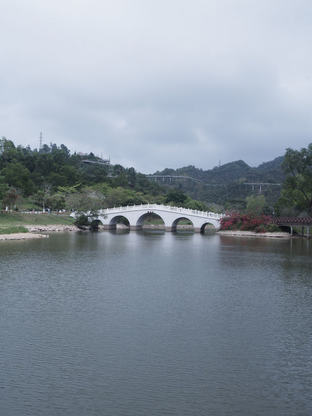 城市中的綠洲，珠海香山湖