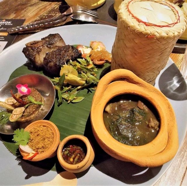 อาหารไทยอีสานพื้นบ้านแบบ Fine dining
