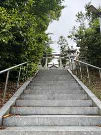 【北九州神社】長い階段を登った先にある本城八幡神社