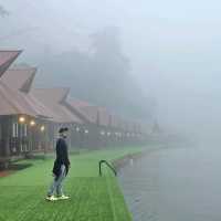 คนละ 1100 พักที่พักดีๆริมแม่น้ำ วิวหมอก กาญจนบุรี