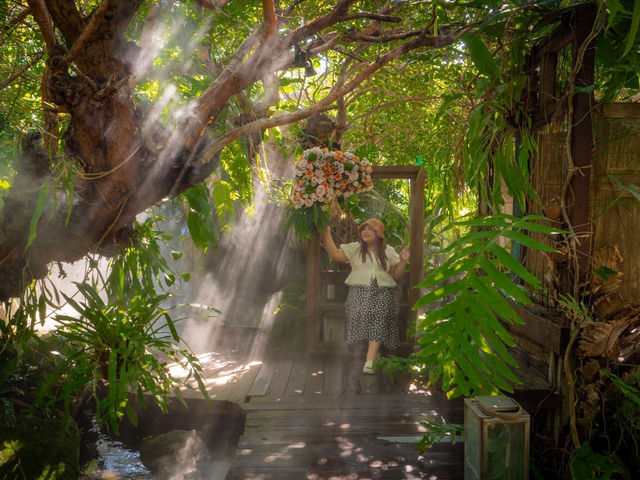 คาเฟ่และร้านอาหารใจกลางกรุง บรรยากาศสวนป่า 🌳🌳