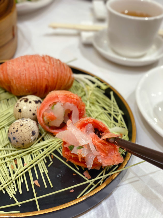 🫖💲1 四粒漲卜卜蝦餃！🦐