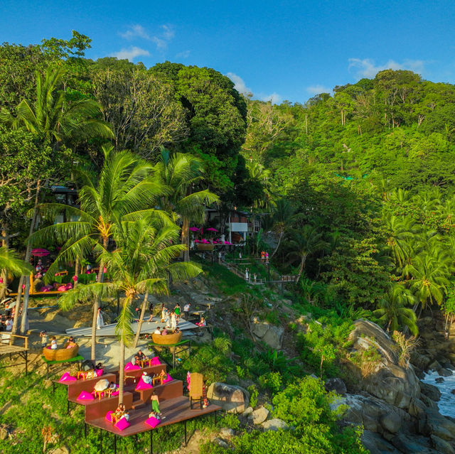 ชิงช้าวิวสวยๆ ฟิวบาหลีที่ Cafe Phuket View Point