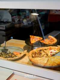 🍕Good Slice ร้านพิซซ่าในร้านกาแฟ ในสไตล์มินิมอล