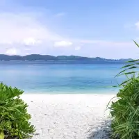 【座間味島】慶良間ブルーの海と夕陽