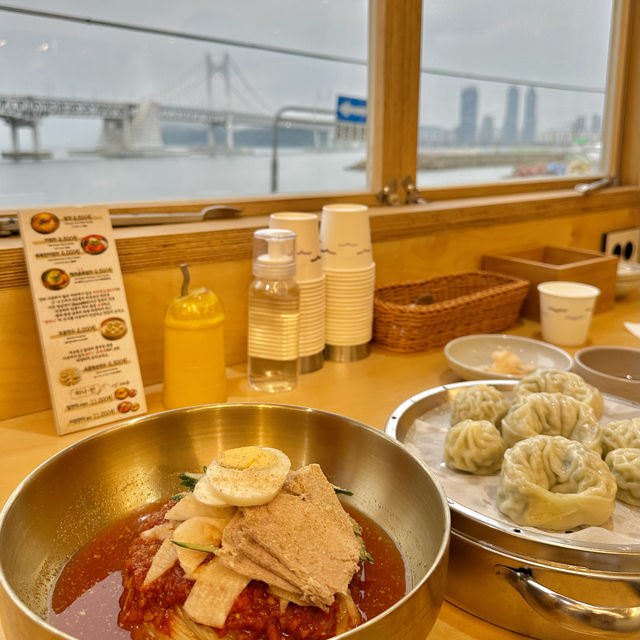 광안리 오션뷰 맛집 가온밀면💖
