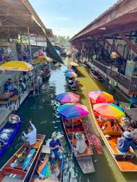 【タイ🇹🇭】初めてのタイ旅行におすすめ！ダムヌン・サドゥアック水上マーケットに行ってきました！