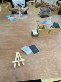 Fun moments with upcycling through wood working