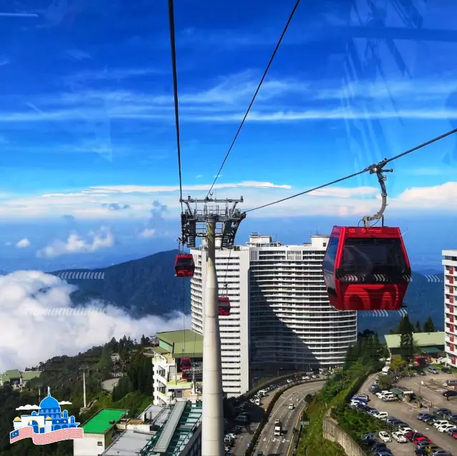 🇲🇾 Sky-High Thrills: Awana Skyway Genting Highland Cable Car Ride