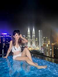 マレーシアにあるインフィニティプール付きホテル🏨