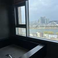호텔 수성의 사계절 온천 인피니티풀에서 대구 시티 뷰 즐기기🫶🏻 🏊🌃