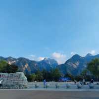 One day in Huashan mountian  
